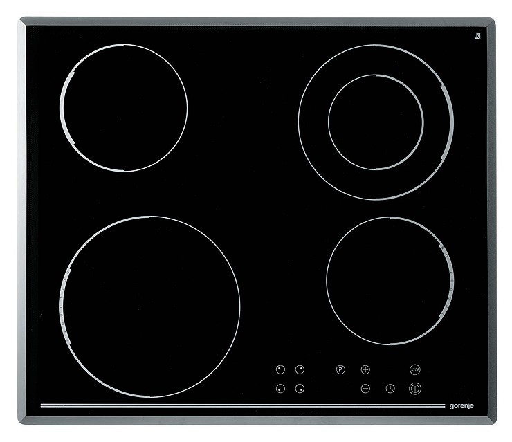 Gorenje EIK690C hob Black Built-in Ceramic hob 4 zone(s)