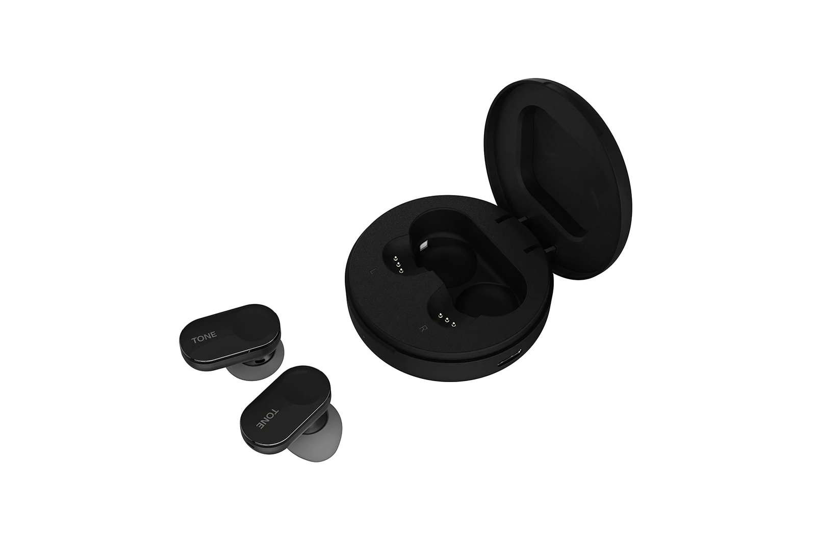 LG HBS-FL7 Headphones Wired & Wireless In-ear Calls/Music USB Type-C Bluetooth Black – image 6