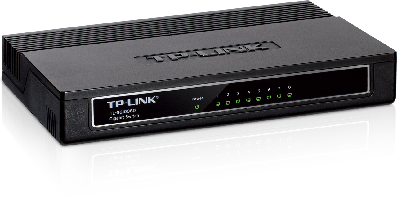 TP-Link TL-SG1008D Managed Black – image 2