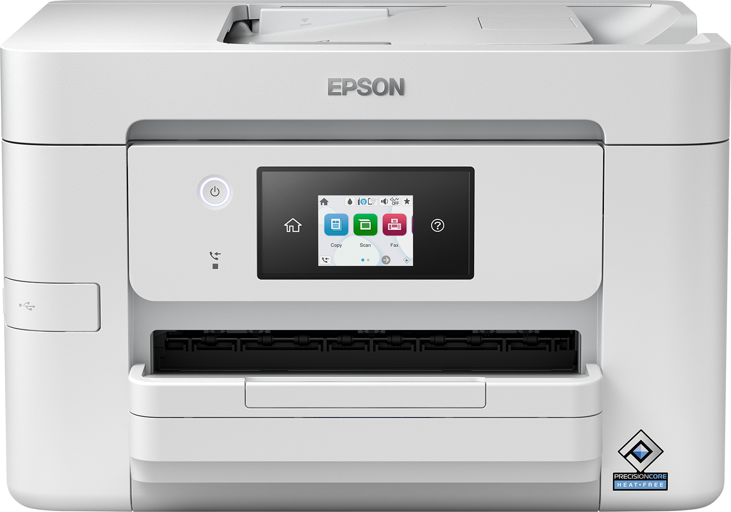 Epson WorkForce Pro WF-M4619DWF - Multifunction printer - B/W - ink-jet - A4/Legal (media) - up to 25 ppm (printing) - 250 sheets - 33.6 Kbps - USB 2.0, LAN, Wi-Fi(ac), USB host
