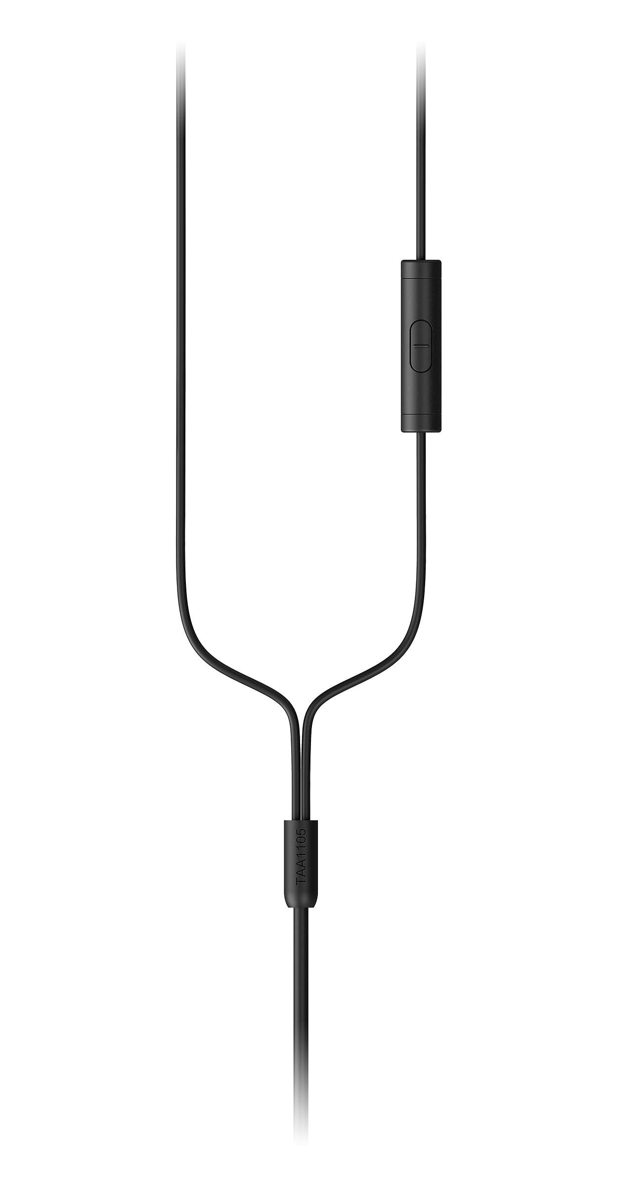 Philips TAA1105BK/00 headphones/headset Wired Ear-hook, In-ear Sports Black – image 4