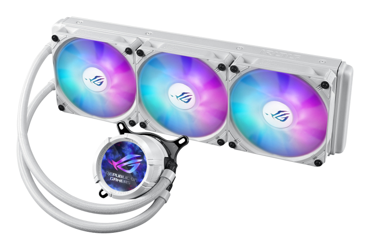 ASUS ROG STRIX LC III 360 ARGB LCD White Edition – image 2
