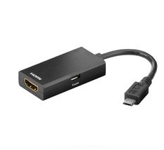 Microconnect USBABMICROHDMI USB graphics adapter Black