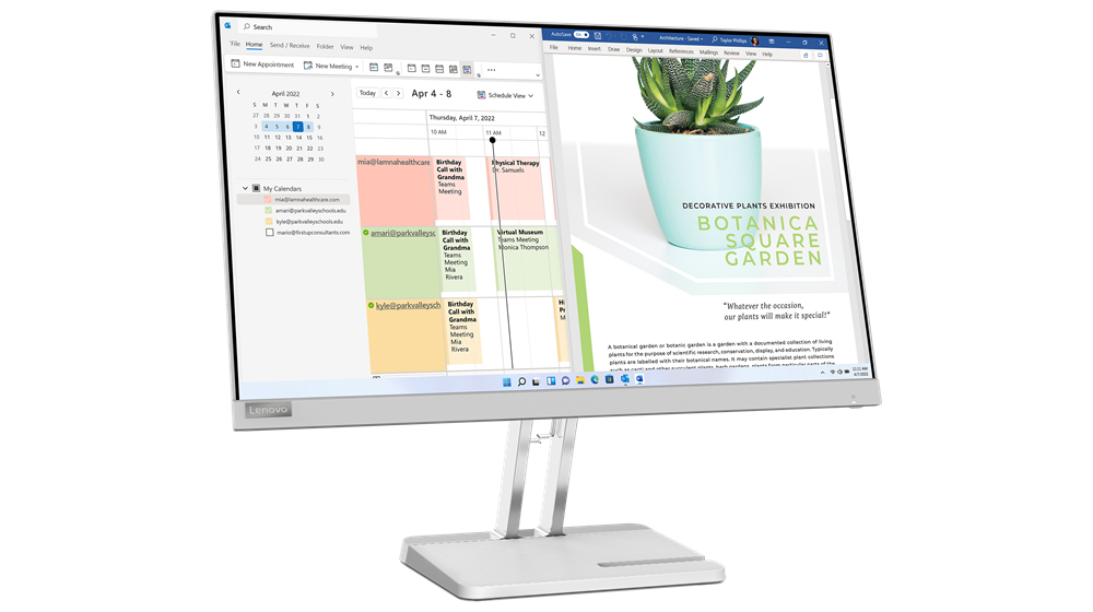 Lenovo L24e-40 Monitor – image 2