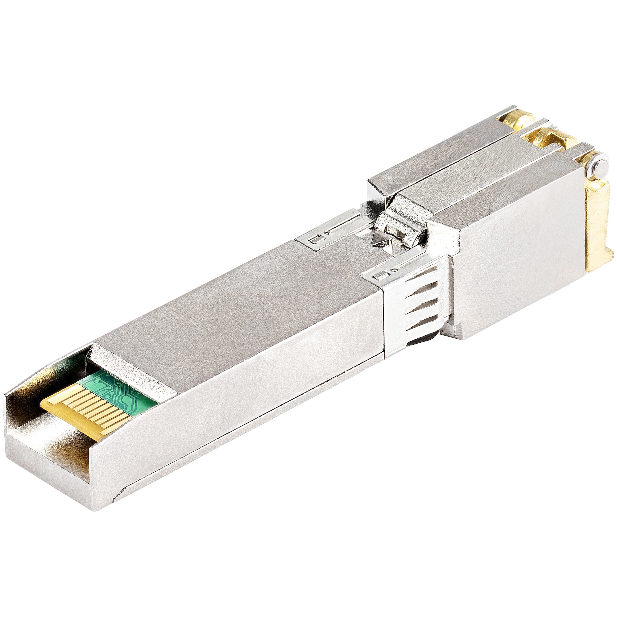 StarTech.com Cisco SFP-10GB-TC Compatible SFP+ Module - 10GBASE-T - SFP to RJ45 Cat6/Cat5e - 10GE Gigabit Ethernet SFP+ - RJ-45 30m - Cisco Firepower, ASR1000, – image 5