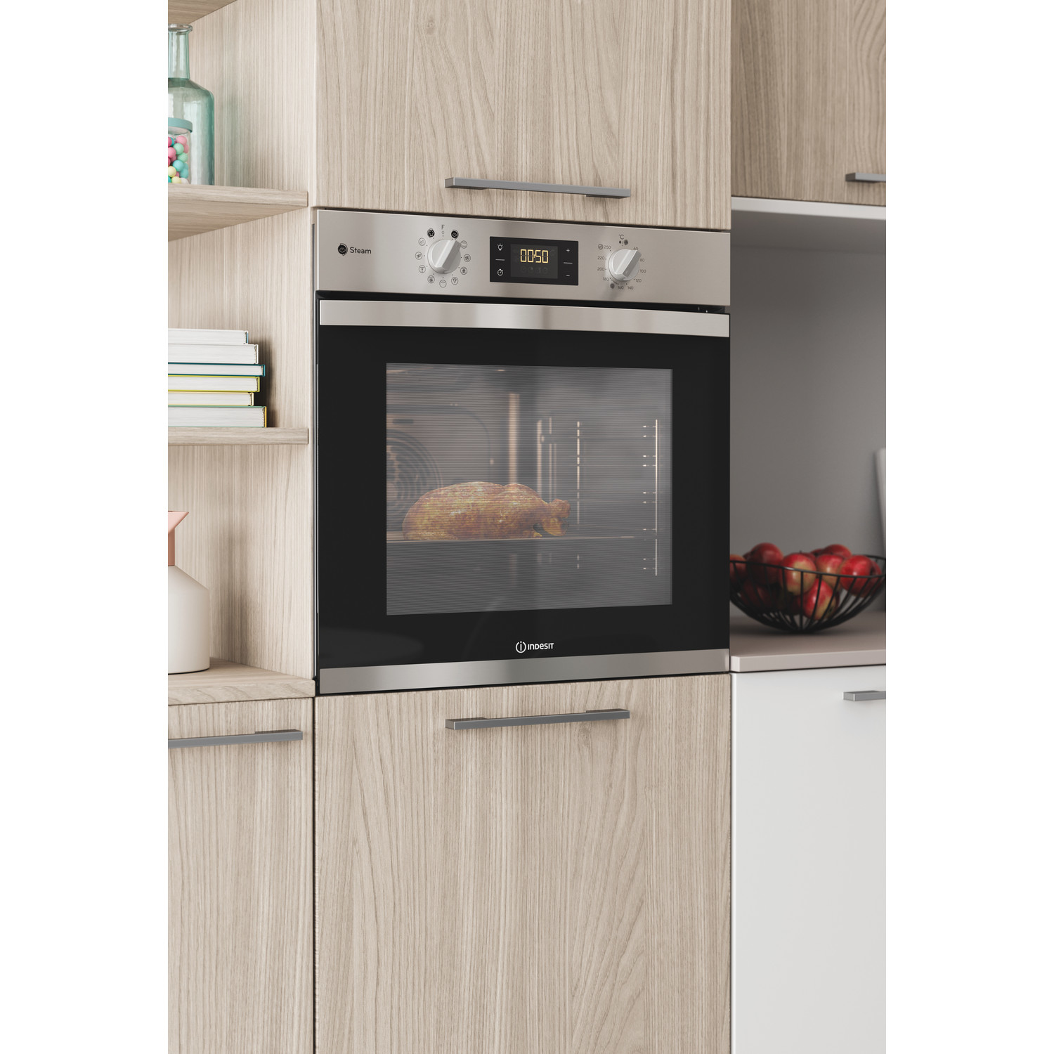 Indesit KFWS 3844 H IX UK – image 3