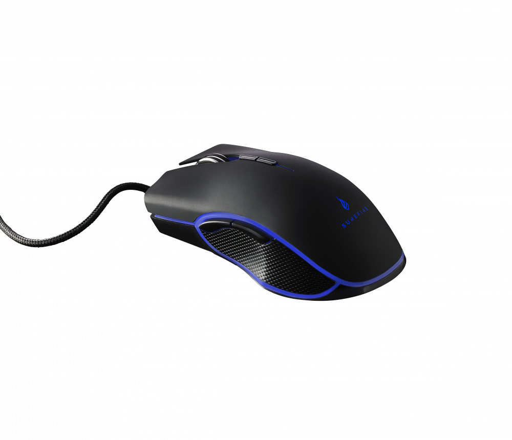 SureFire 48825 keyboard Mouse included Gaming USB QWERTZ German Black – image 2