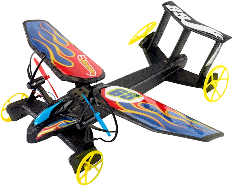 Hot Wheels Skyshock Radio-Controlled (RC) model Biplane Electric engine