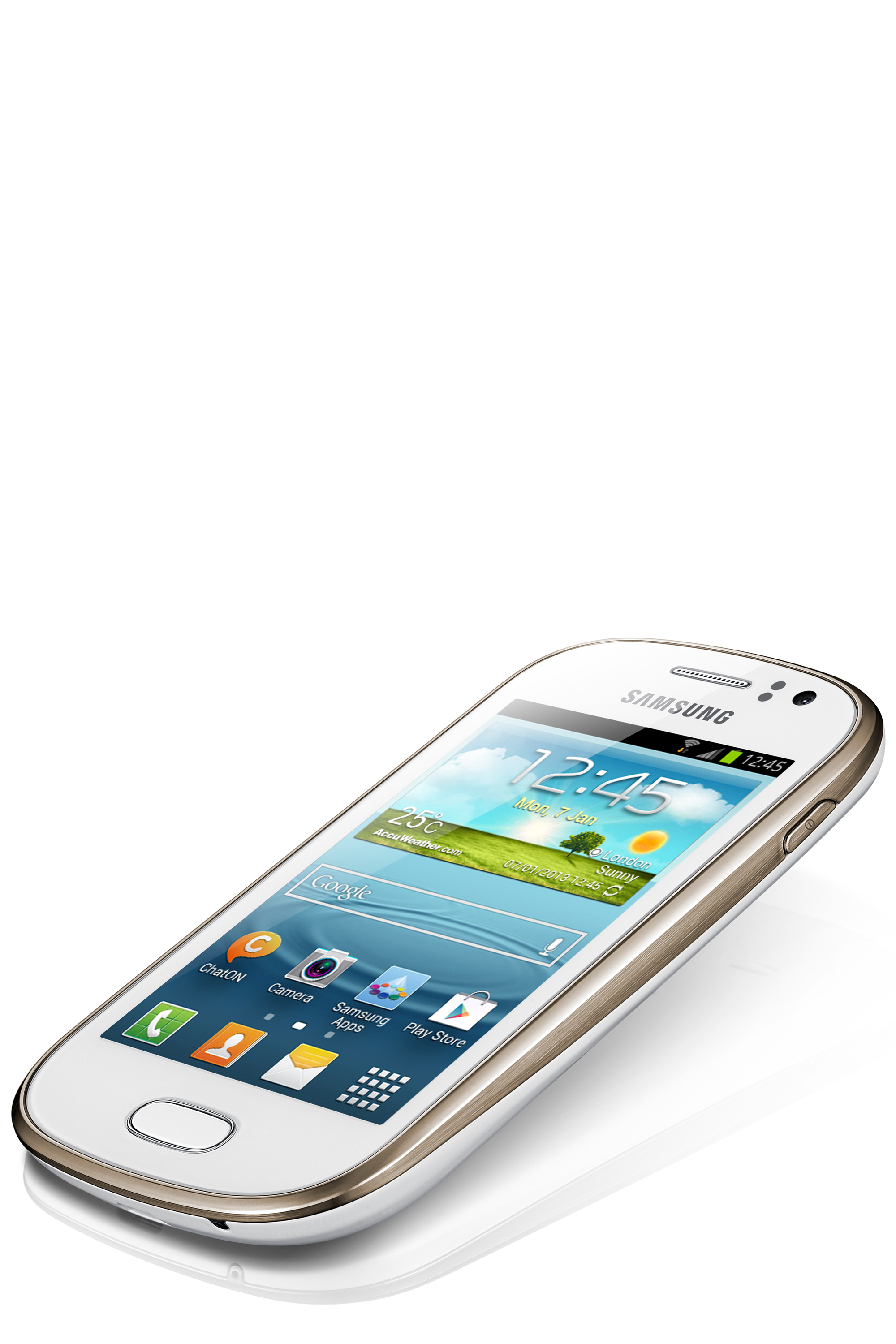 Samsung Galaxy Fame 8.89 cm (3.5") Single SIM Android 4.1 3G Micro-USB B 1300 mAh White – image 6