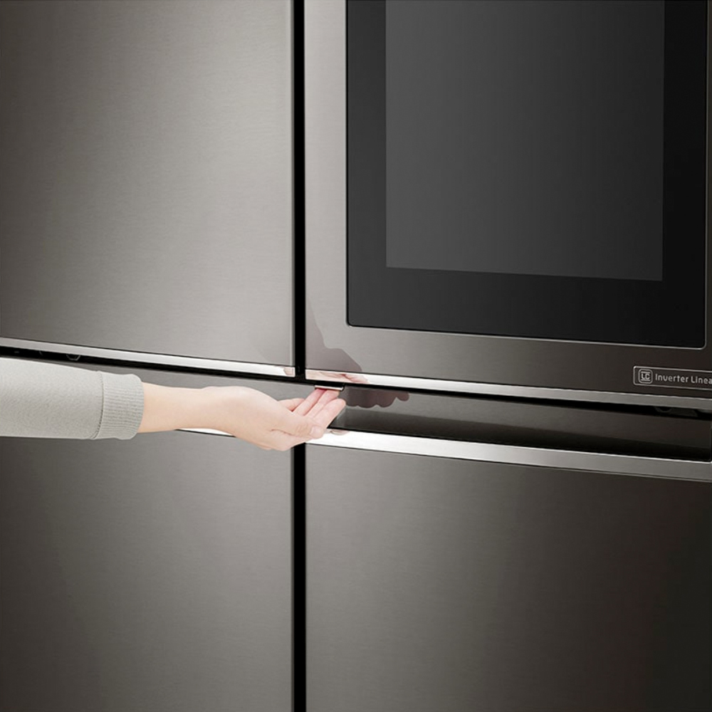 LG GR-Q31FMKHL.ASBPLTK side-by-side refrigerator Freestanding Metallic – image 8