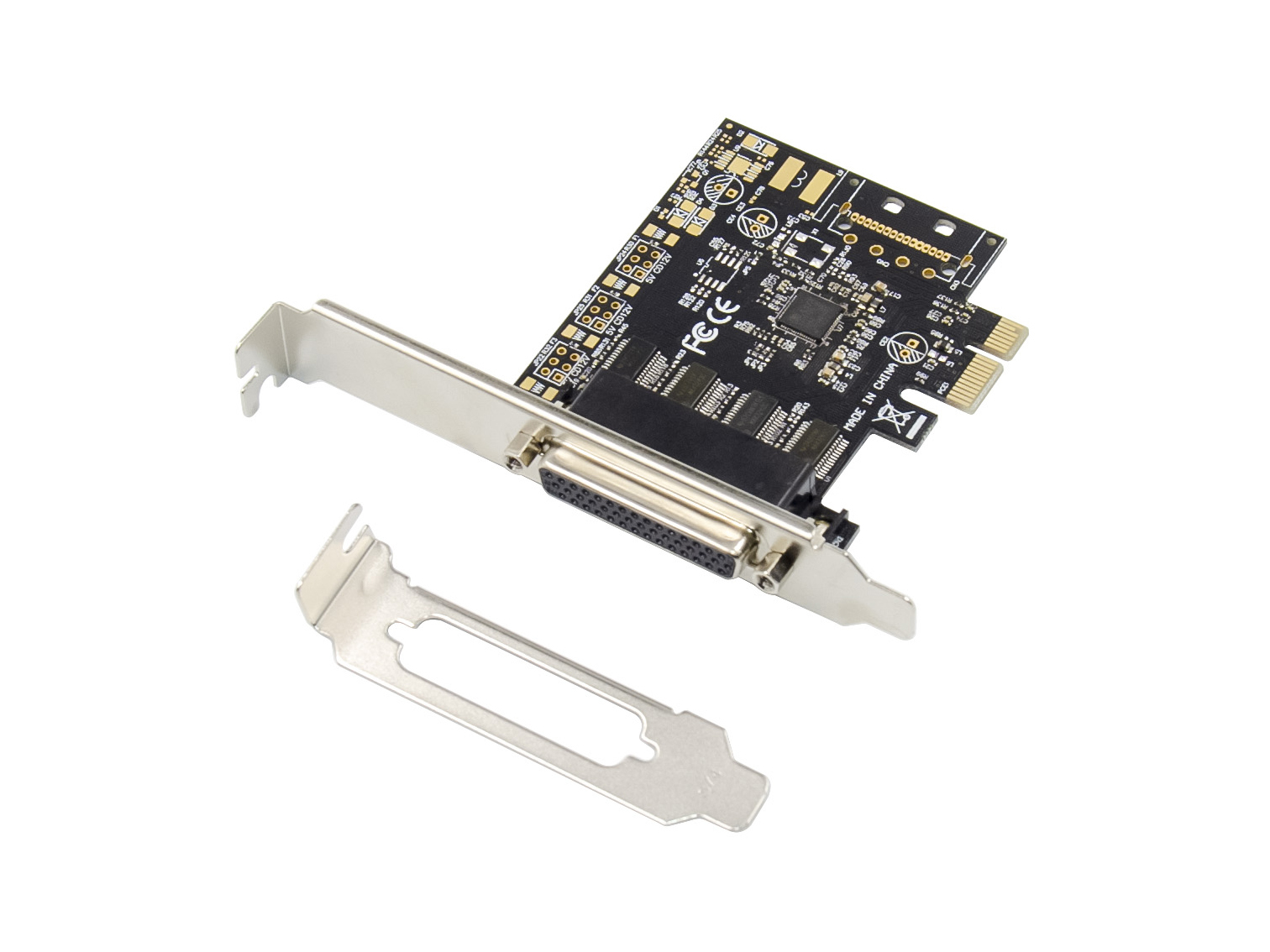 Conceptronic 4-Port DB9 RS232 Serial PCIe Card – image 2
