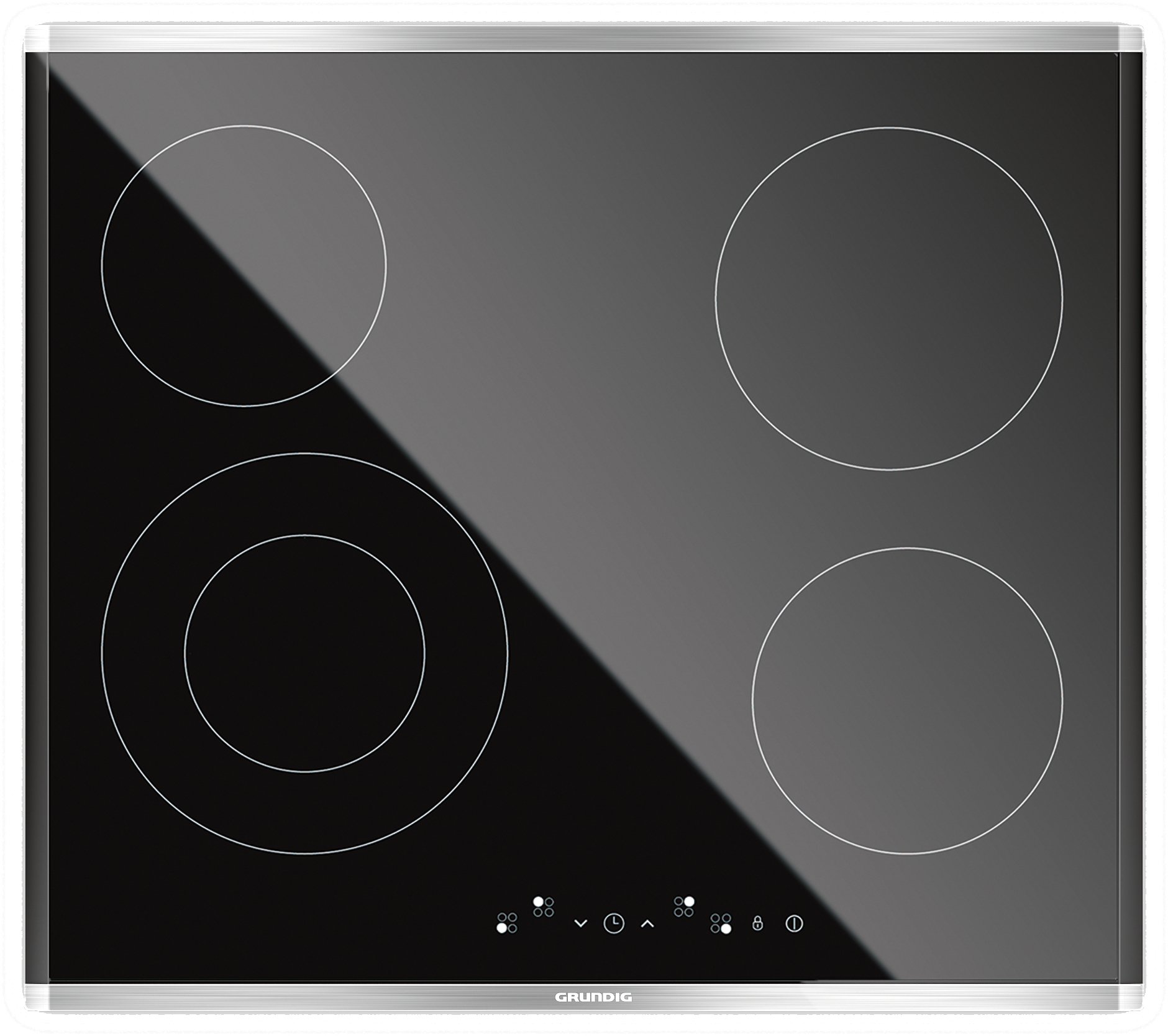 Grundig GIEV613420E 60cm Ceramic Hob with Touch Sensitive Front Control – image 5