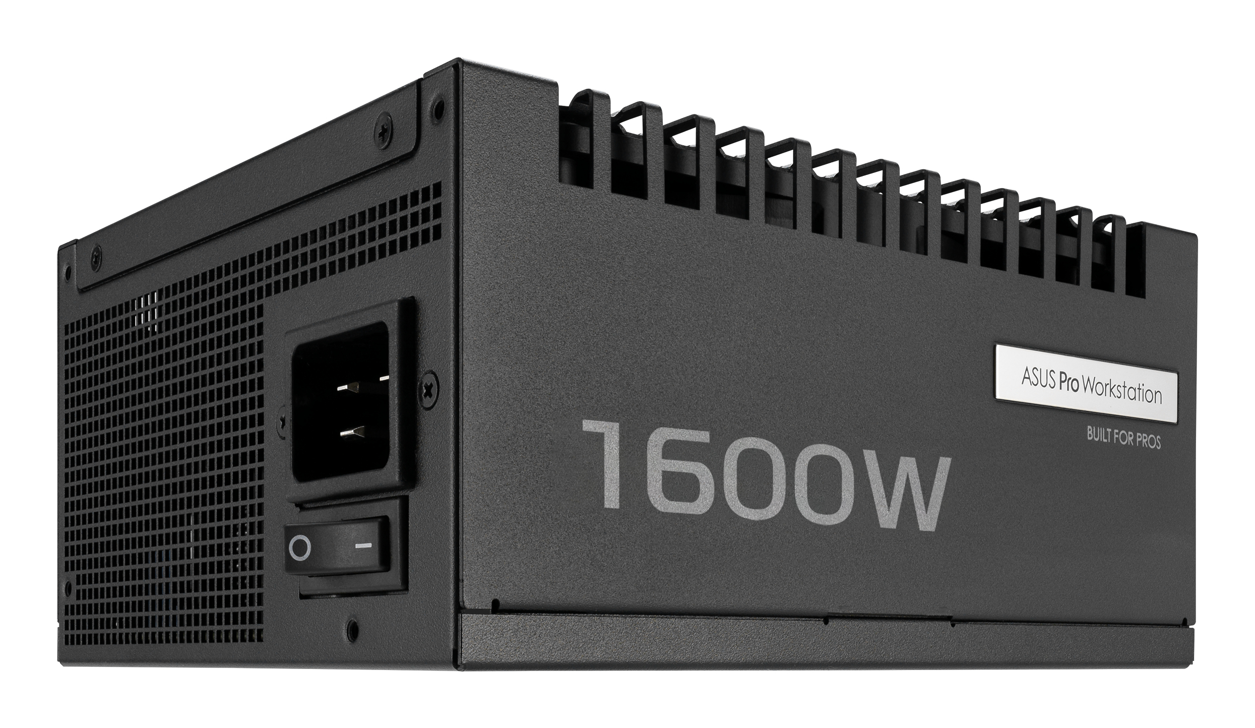 ASUS Pro WS 1600W ATX 3.1 80 Plus Platinum PSU Power Supply - Black