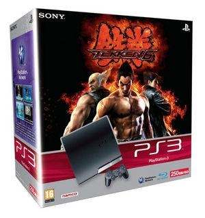 Sony Interactive Entertainment 250GB PlayStation 3 Slim + Tekken 6