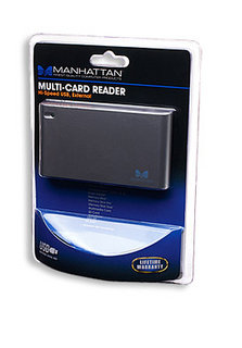 Manhattan 701822 card reader USB 2.0 Silver – image 2