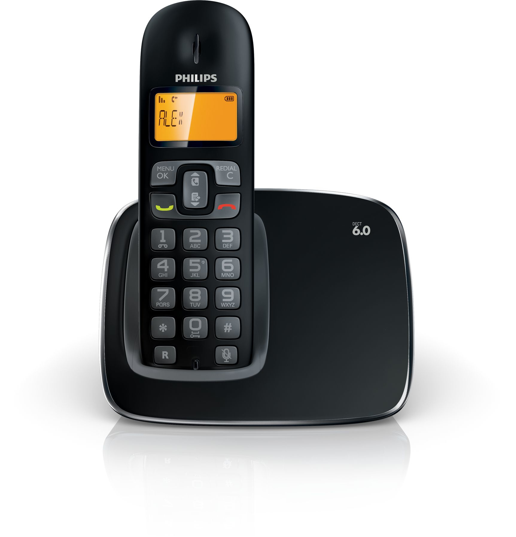 Philips BeNear CD1901B/55 telephone DECT telephone Caller ID Black – image 2