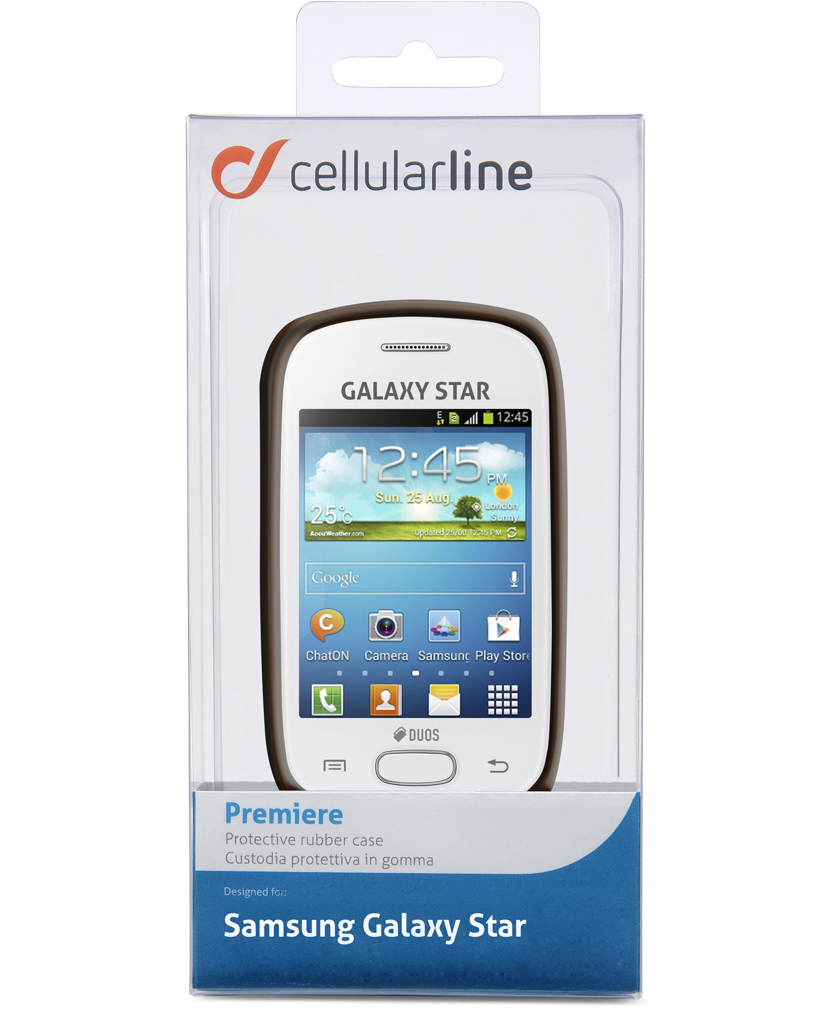 Cellularline Premiere Galaxy Star S5280- Transparent – image 2