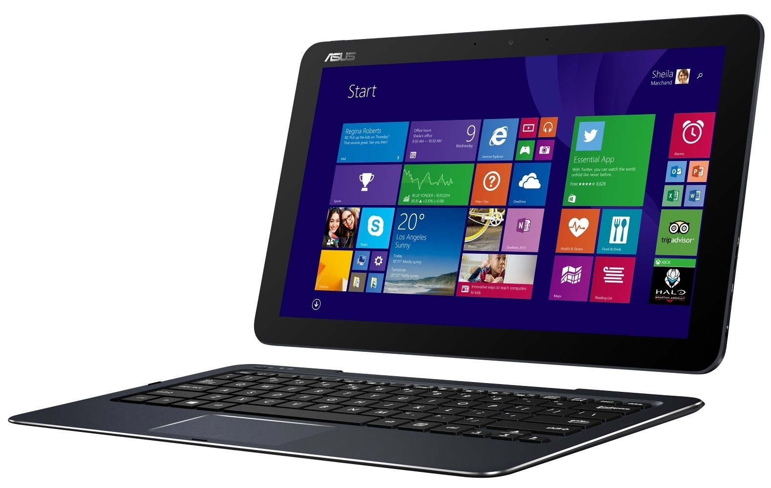 ASUS Transformer Book T300CHI(MS)-FL040H Intel® Core™ M M-5Y10 Hybrid (2-in-1) – image 1