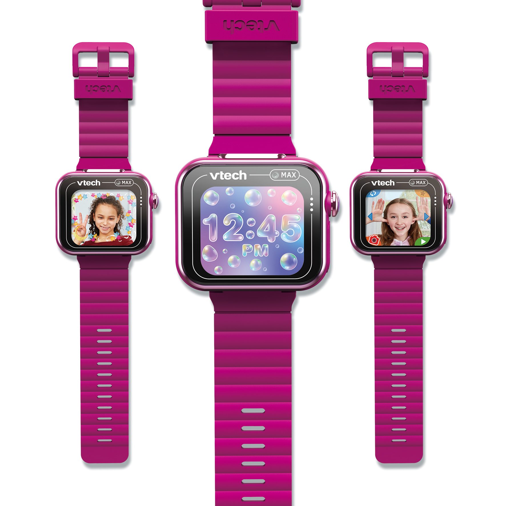 VTech KIDIZOOM SMARTWATCH MAX FRAMBOISE – image 2