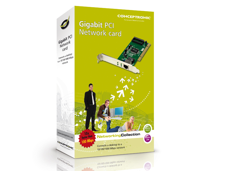 Conceptronic Gigabit PCI Network Card – image 4