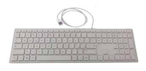 HP 928510-211 keyboard Office USB Hungarian White