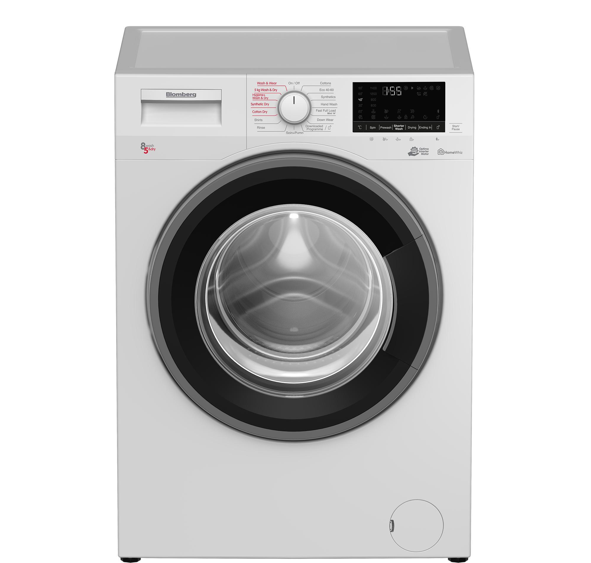 Blomberg LRF1854310W washer dryer Freestanding Front-load White – image 2