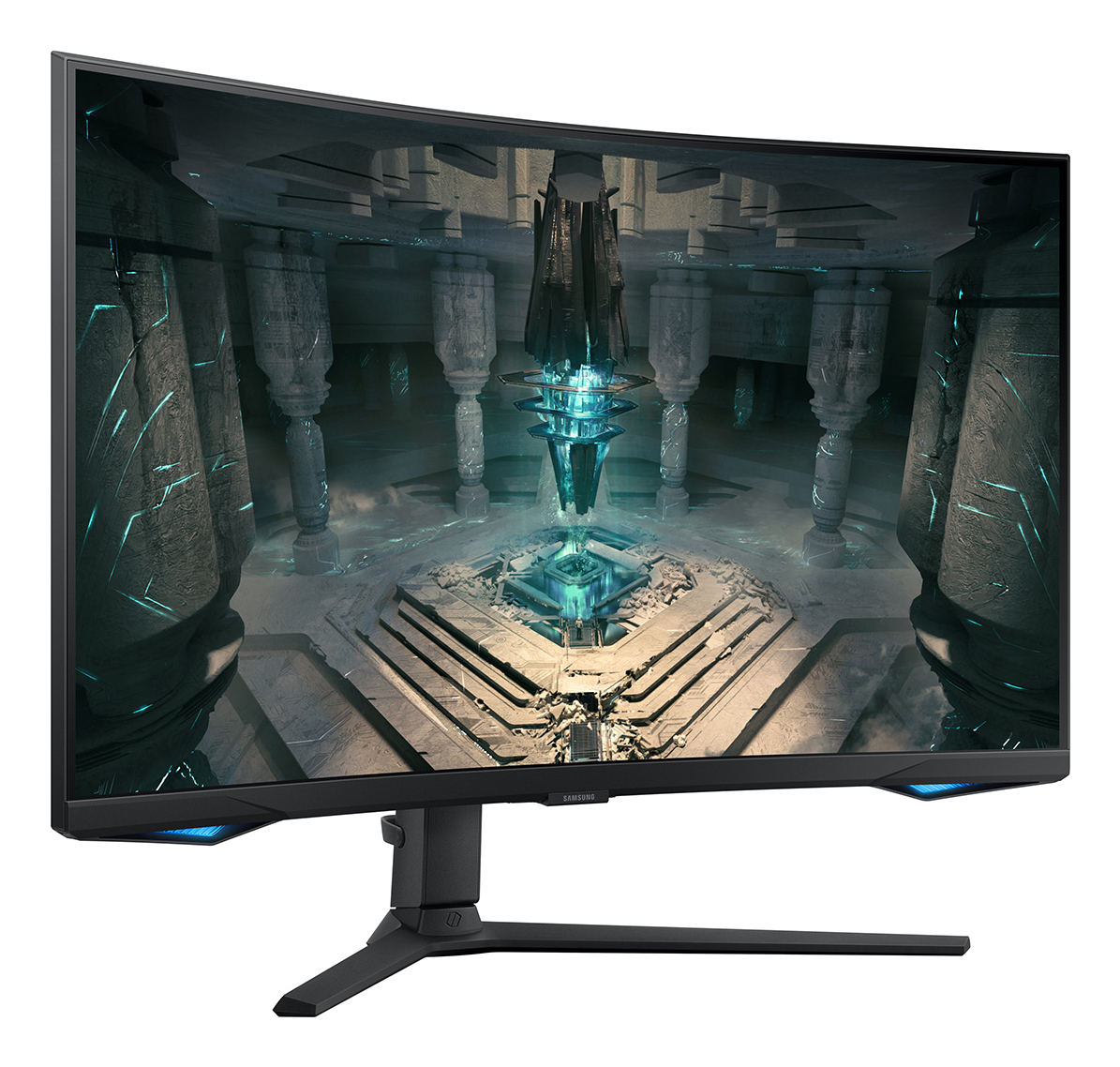 Samsung LS32BG652ENXGO computer monitor 81.3 cm (32″) 2560 x 1440 pixels Quad HD LCD Black image 2