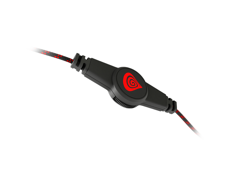 GENESIS H49 Headset Wired Head-band Gaming Black, Red – image 3