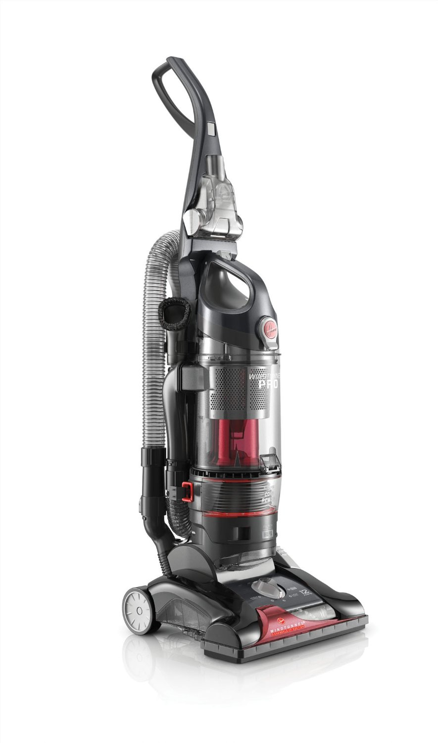 Hoover UH70901PC stick vacuum/electric broom Upright vacuum Dry HEPA Bagless Black – image 2