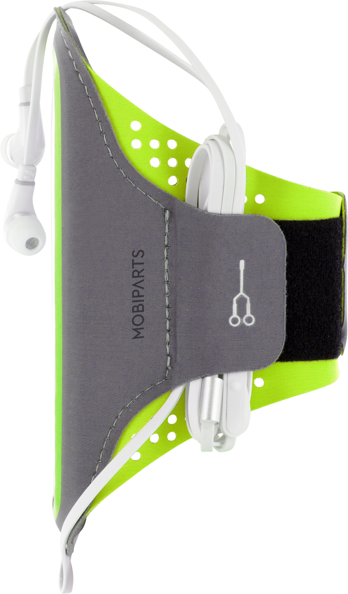 Mobiparts Comfort Fit Sport Armband Samsung Galaxy A12 (2021 Neon Green – image 3