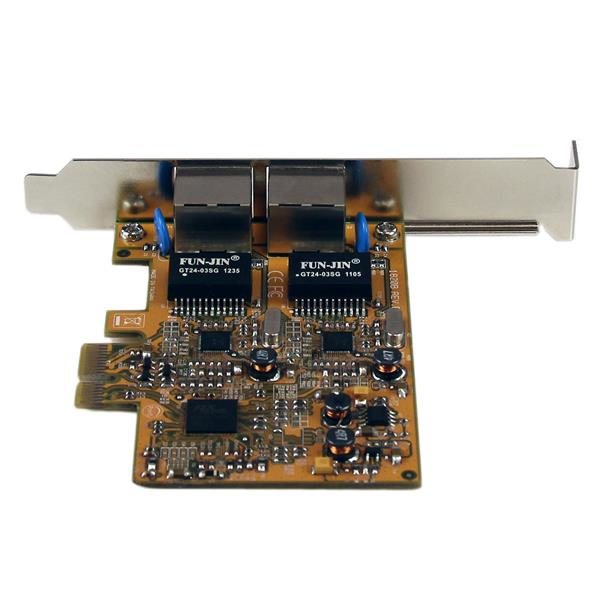 StarTech.com Dual Port Gigabit PCI Express Server Network Adapter Card - PCIe NIC – image 4