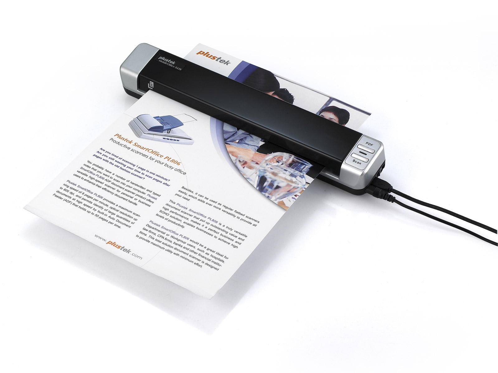 Plustek MobileOffice S420 Sheet-fed scanner – image 1