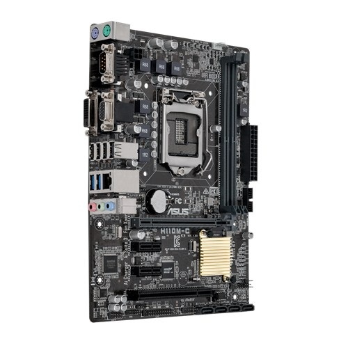 ASUS H110M-C/CSM motherboard Intel® H110 LGA 1151 (Socket H4) micro ATX – image 2