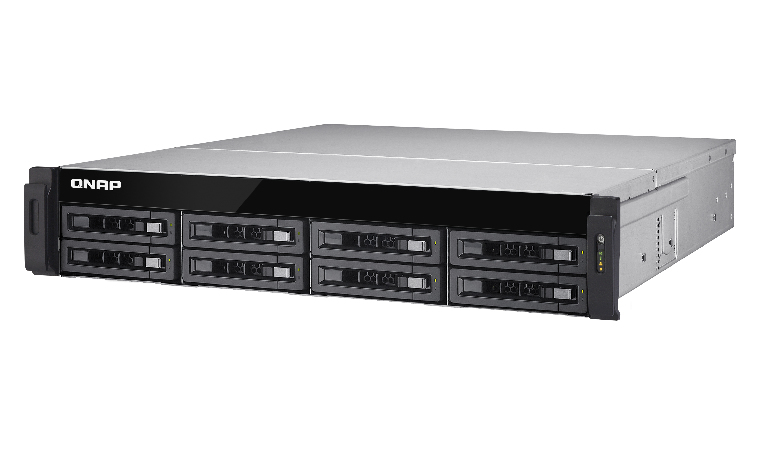 QNAP TS-EC880U-E3-4GE-R2 NAS Rack (2U) Intel® Xeon® E3 V3 Family E3-1246V3 – image 3