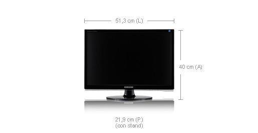 Samsung 2253BW computer monitor – image 4