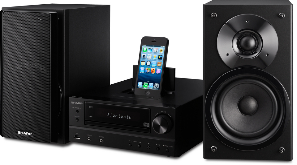 Sharp XLHF202PHBK Home audio mini system – image 1