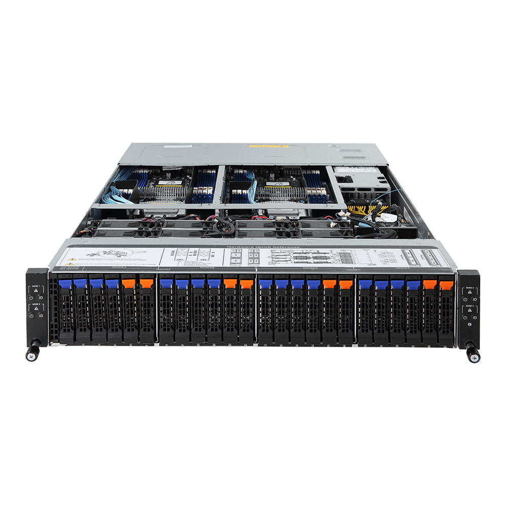 GIGABYTE H261-Z61 Socket TR4 Rack (2U) Black – image 3