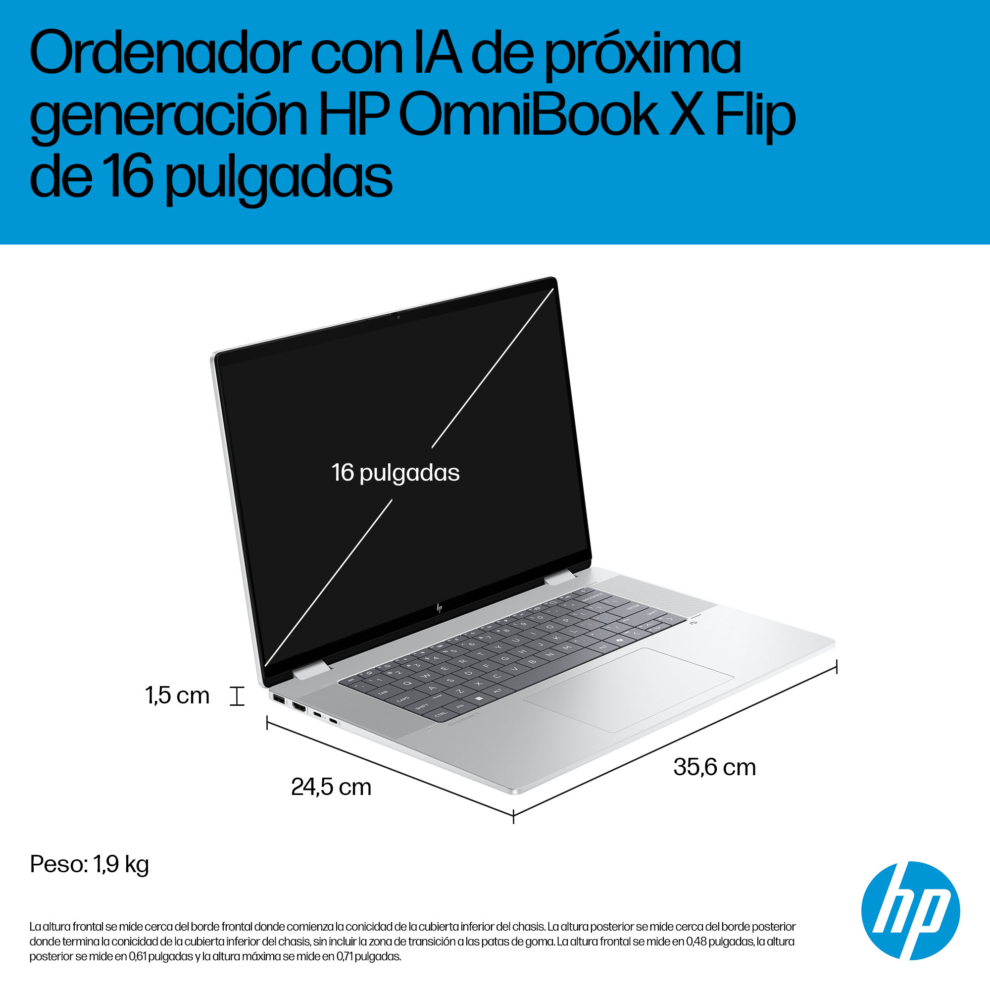 Portátil HP OmniBook X Flip 16-as0007ns - imagen 8