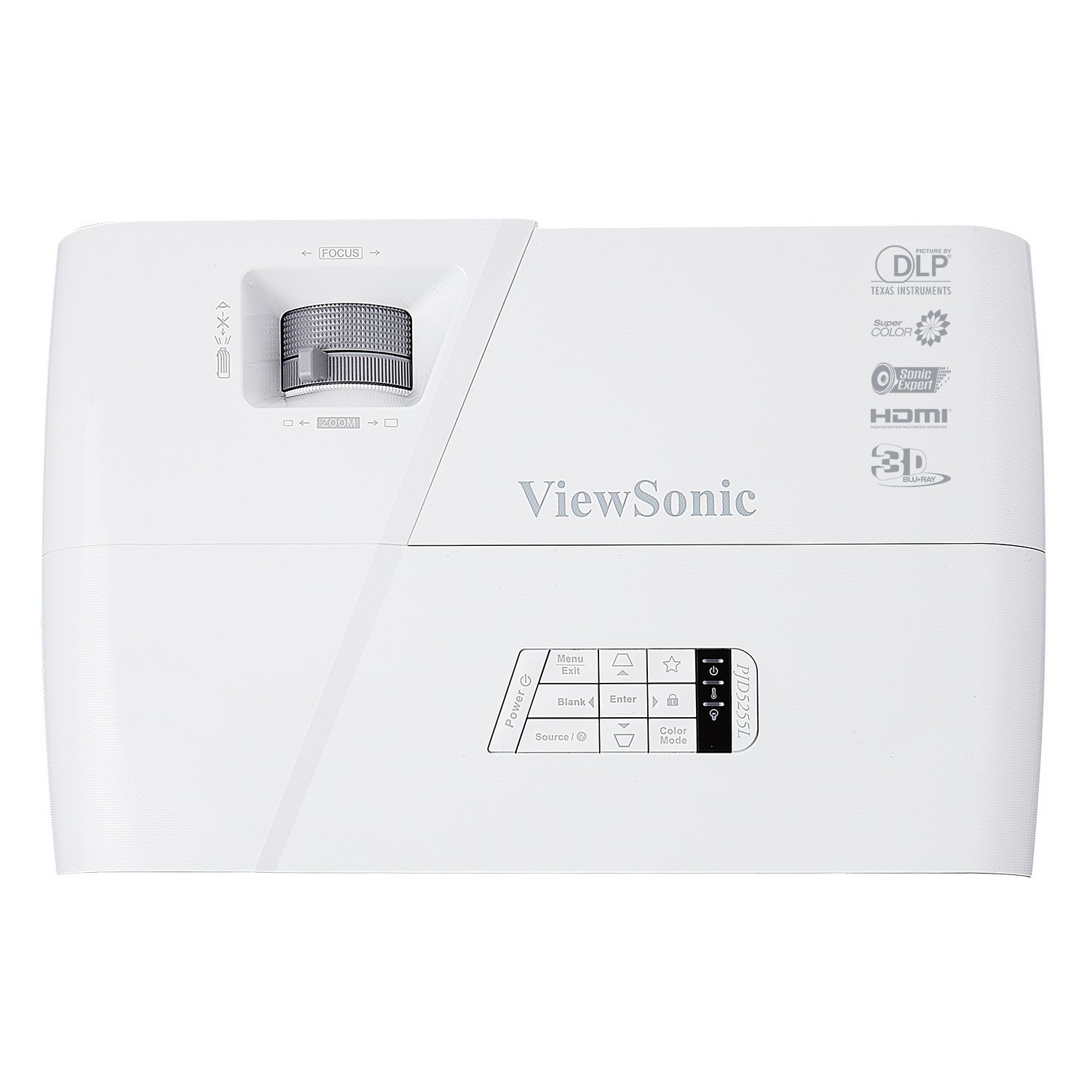Viewsonic PJD5255L data projector Standard throw projector 3300 ANSI lumens DLP XGA (1024x768) White – image 4