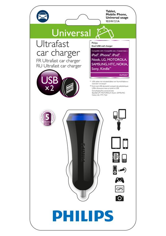 Philips Tablet, Mobile Phone, Universal usage DLP2257/10 – image 2