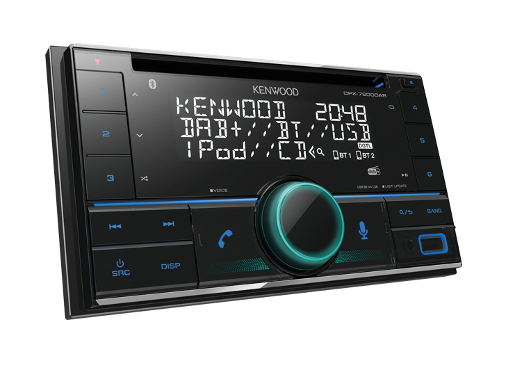 Kenwood DPX-7200DAB car media receiver Black – image 2