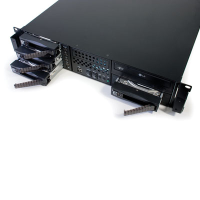 Samsung SRN-64SEN-15TBR network video recorder 2U Black – image 2