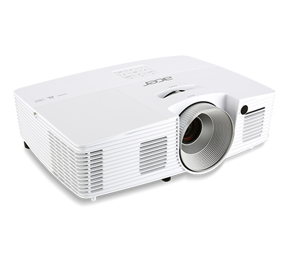 Acer Basic X125H Standard throw projector 3300 ANSI lumens DLP XGA (1024x768) 3D White – image 2