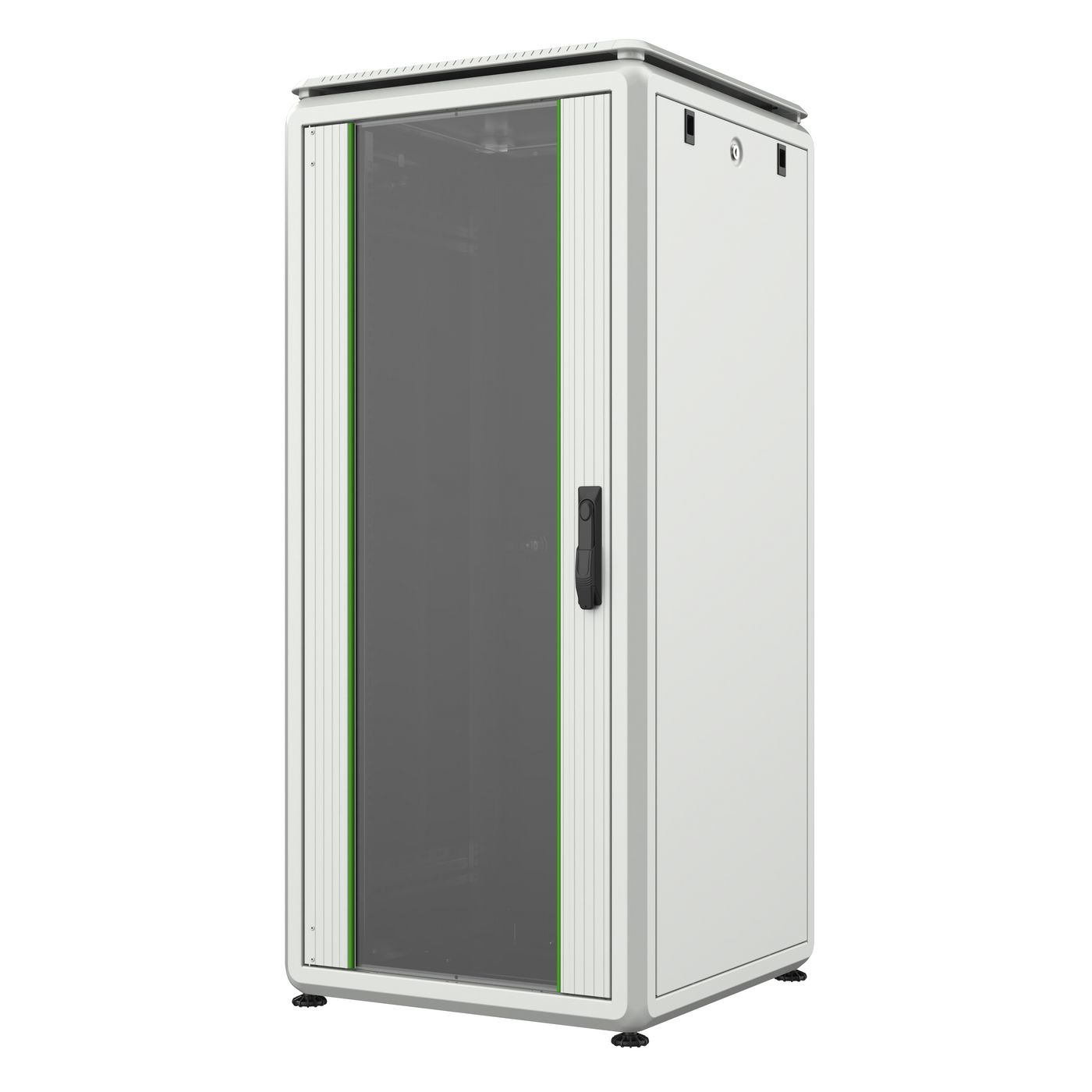 Lanview RDL26U66WH rack cabinet 26U Freestanding rack White – image 1
