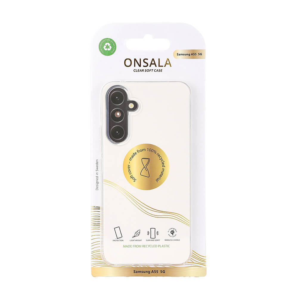 Onsala Phone Case Recycled TPU Transparent - Samsung A55 – image 2