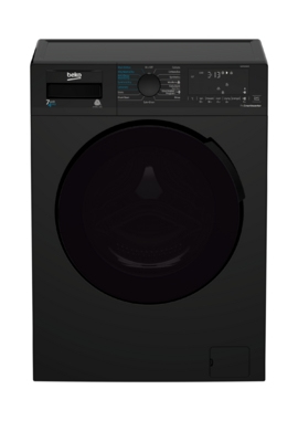 Beko WDB7426R1 washer dryer Freestanding Front-load Black – image 7
