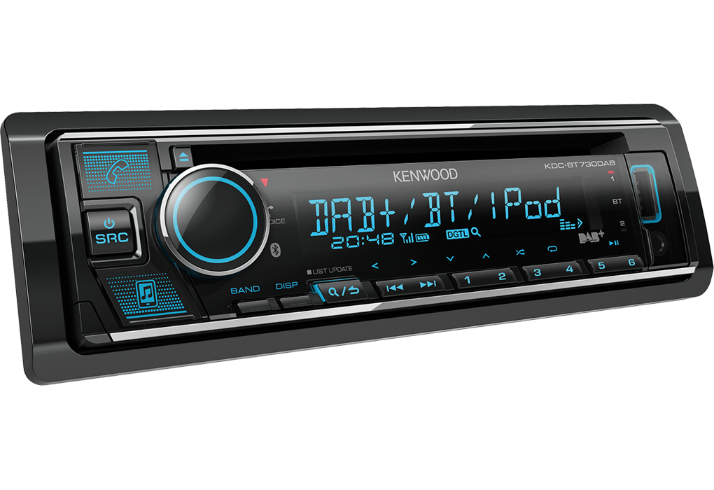 Kenwood KDC-BT730DAB car media receiver Black – image 8