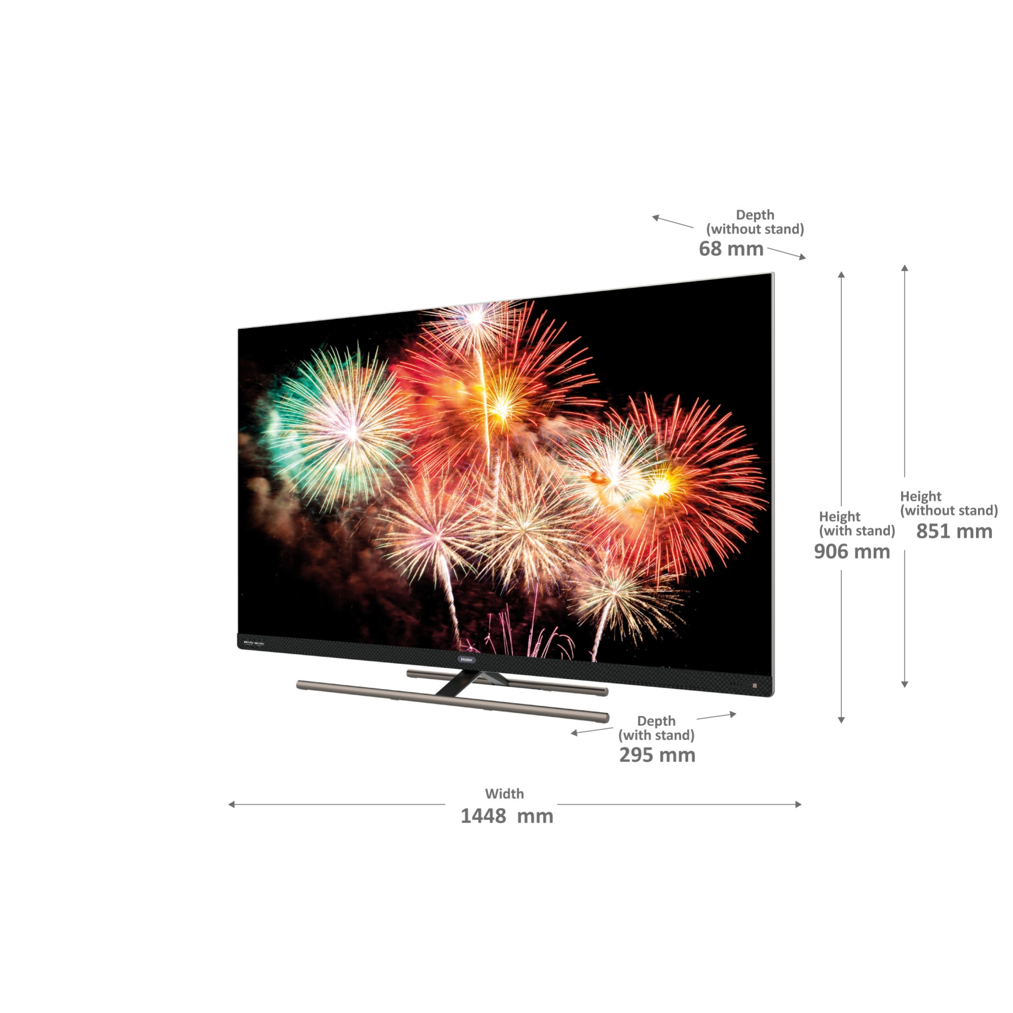 TV Haier S90 (2024) 65 QLED UHD 4K H65S900UX — photo 7