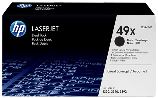 HP 2 x Q5949XD