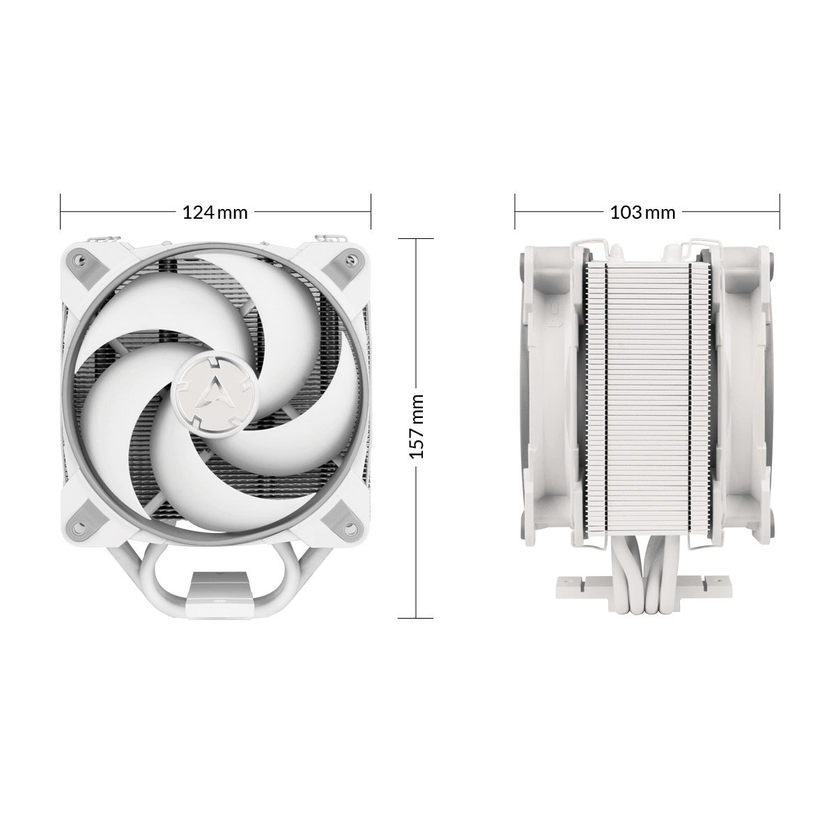 ARCTIC 34 eSports DUO - Tower CPU Cooler with BioniX P-Series Fans in Push-Pull-Configuration – image 9